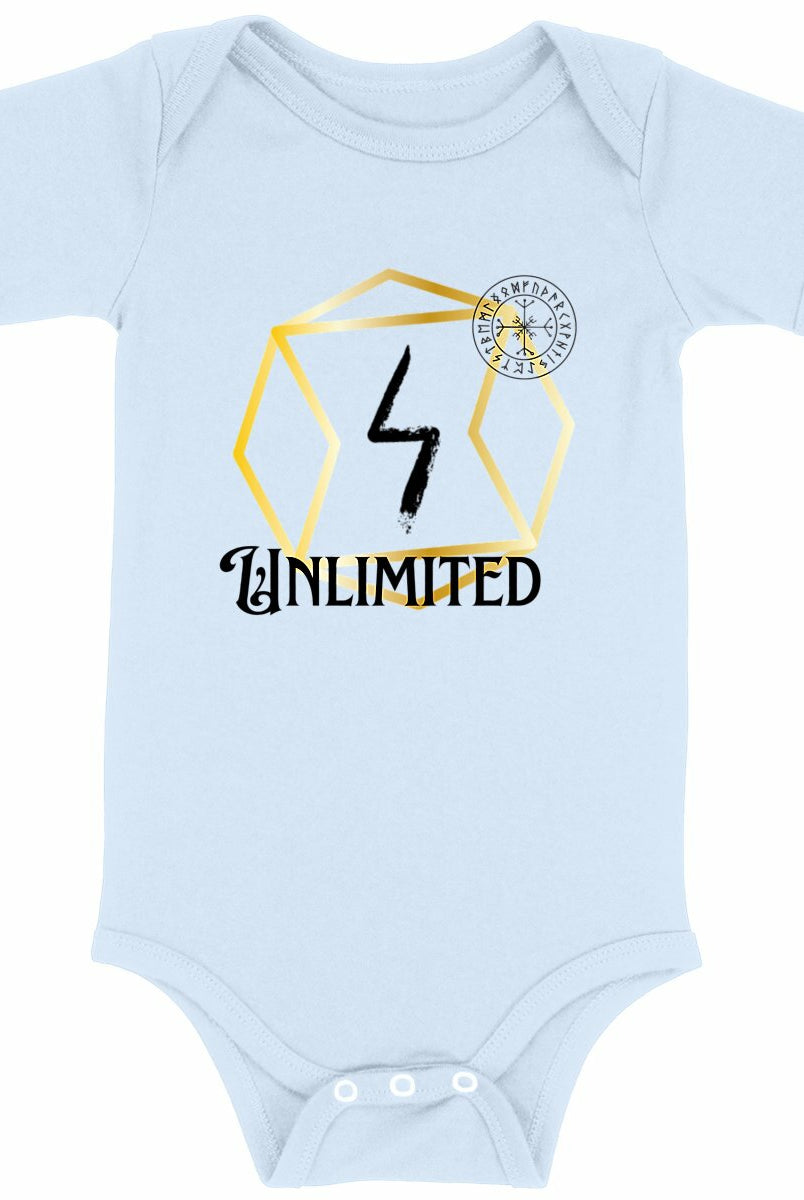 Unlimited Viking Rune: Baby Onesie