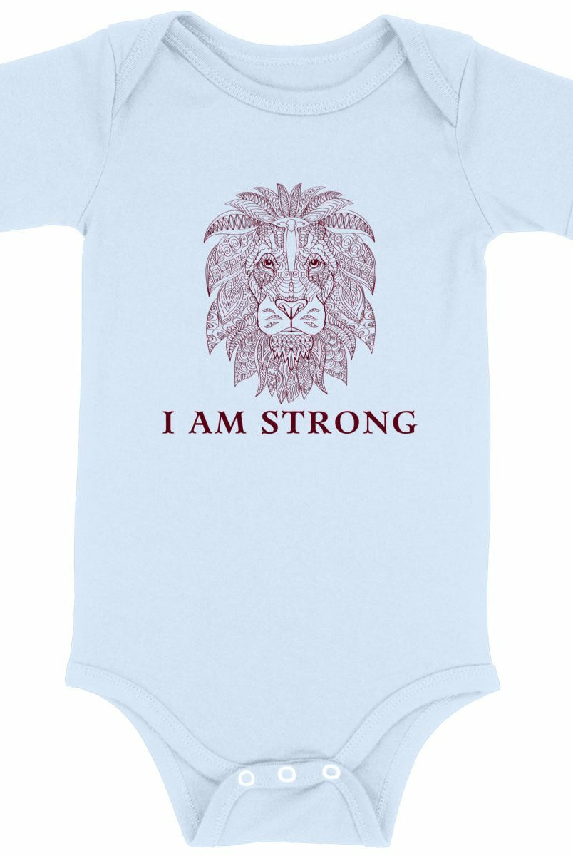 I Am Strong Onesie