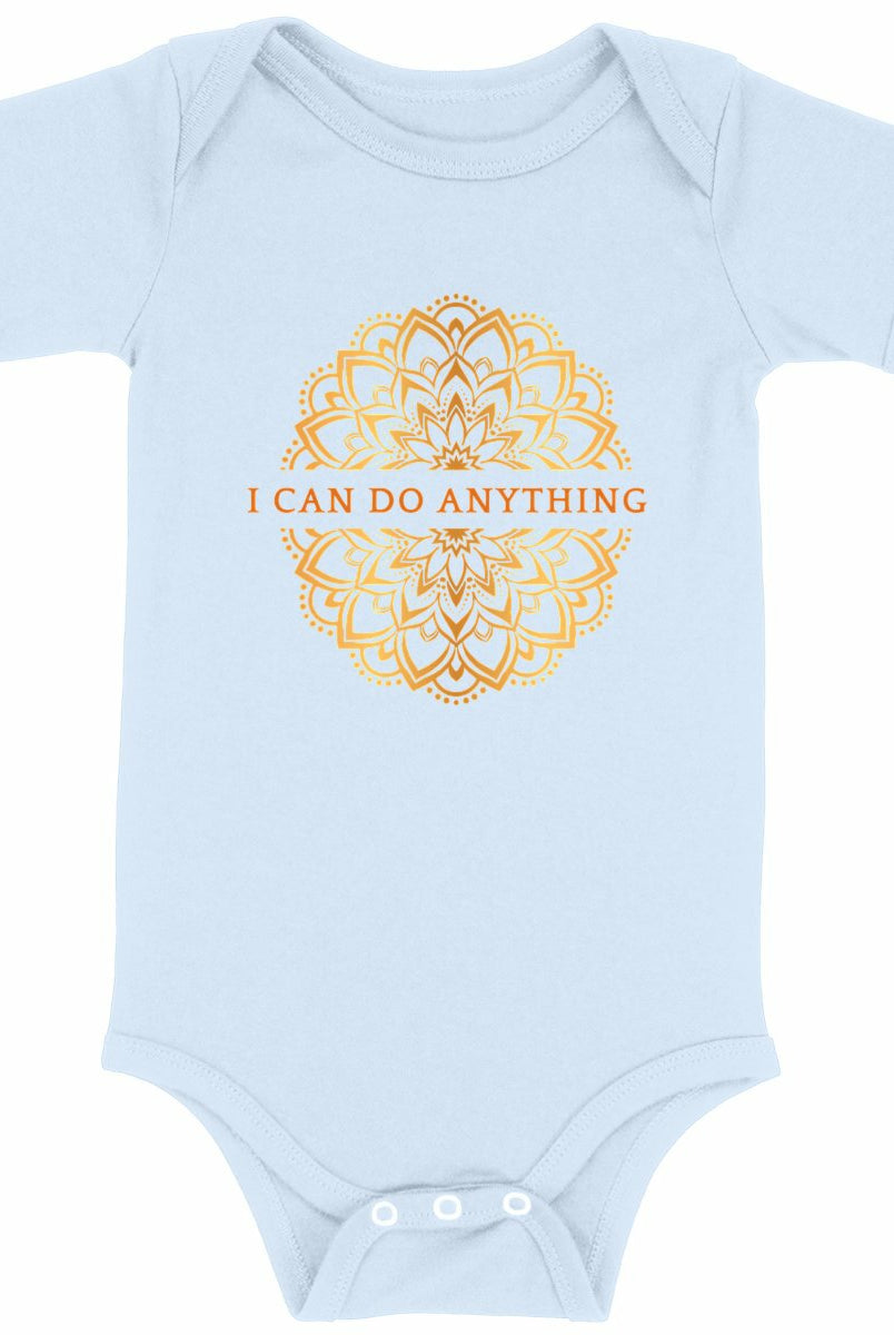 I Can Do Anything Mandala: Baby Onesie