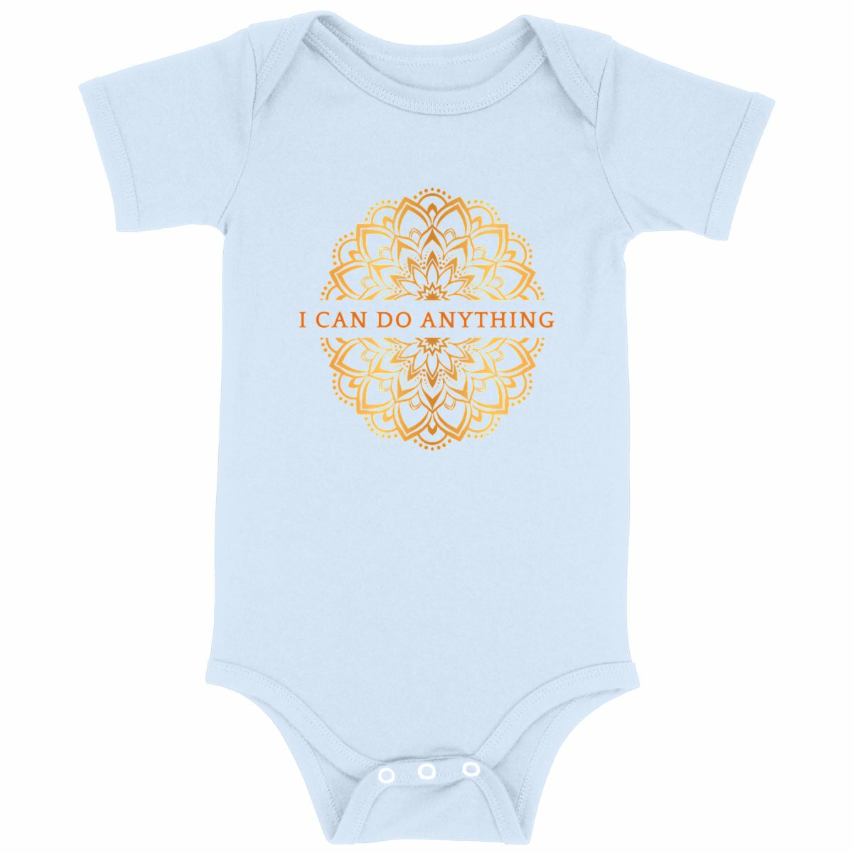 I Can Do Anything Mandala: Baby Onesie