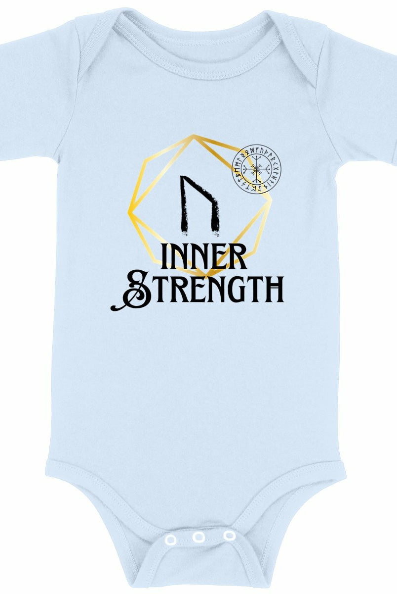 Protected Nordic Rune: Baby Onesie