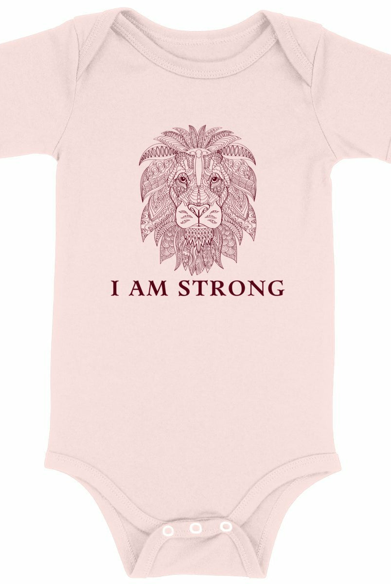 I Am Strong Onesie