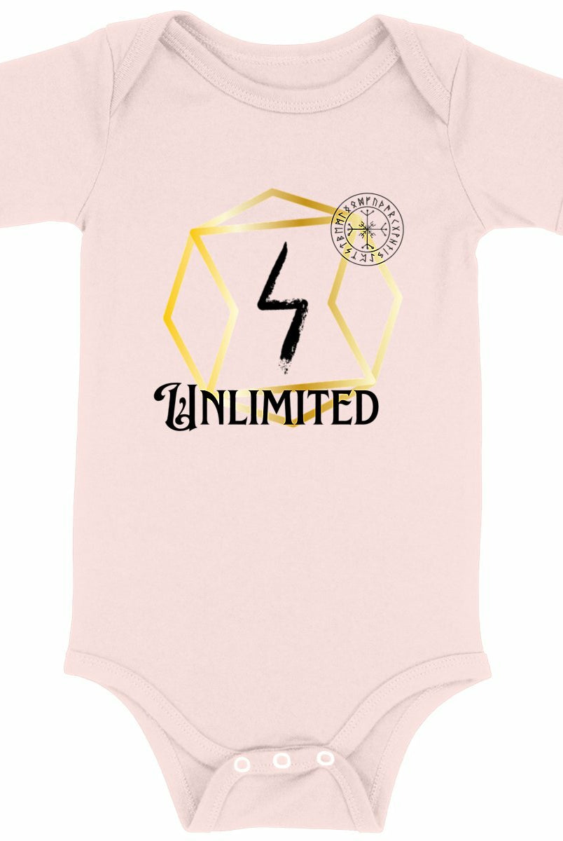 Unlimited Viking Rune: Baby Onesie