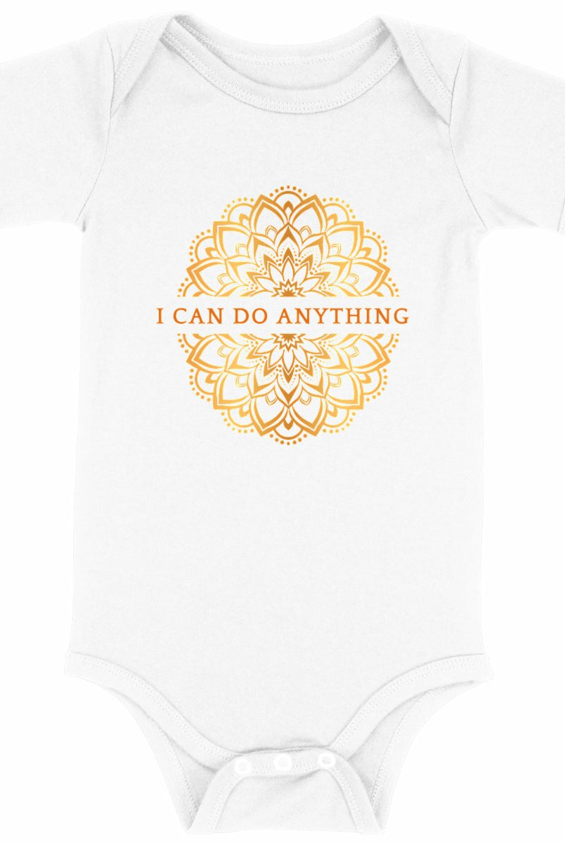 I Can Do Anything Mandala: Baby Onesie