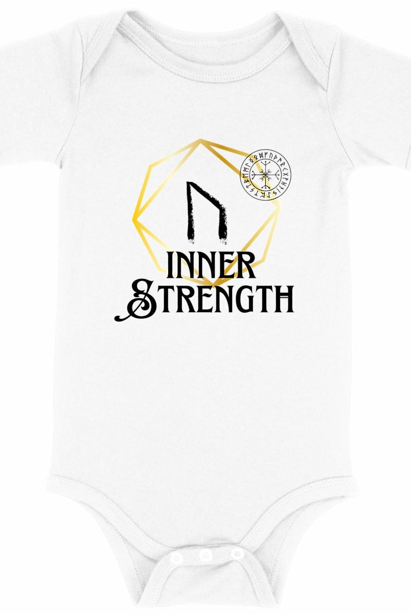 Protected Nordic Rune: Baby Onesie