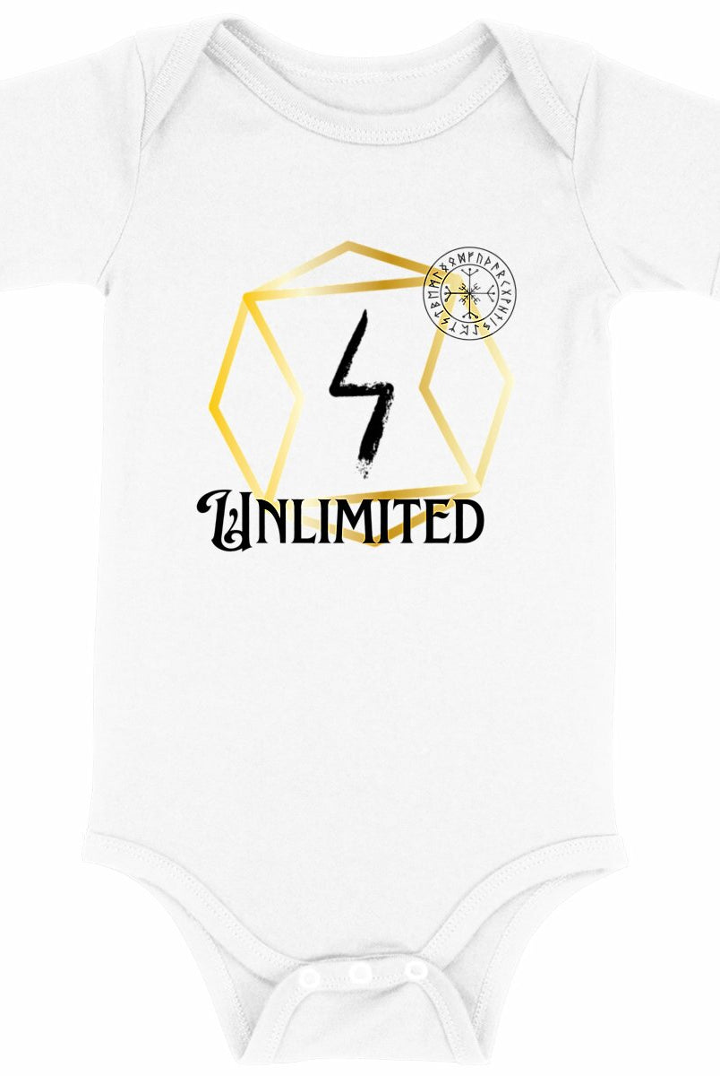 Unlimited Viking Rune: Baby Onesie