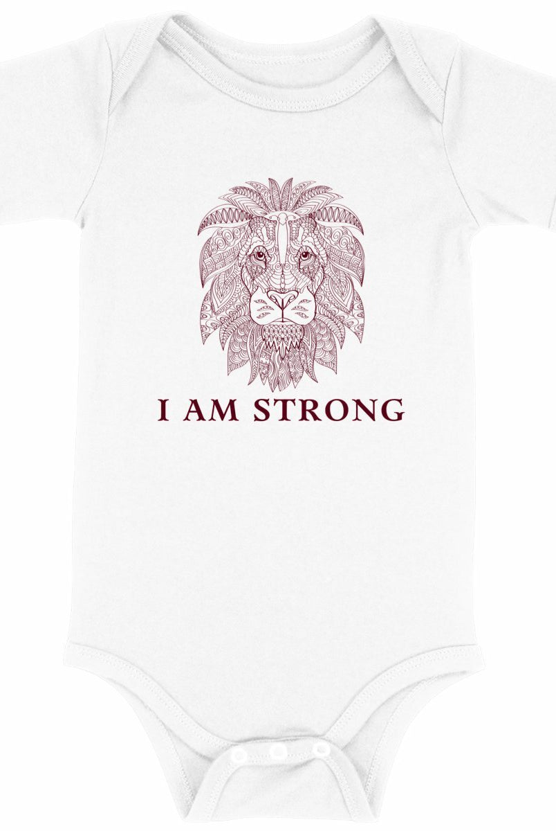 I Am Strong Onesie