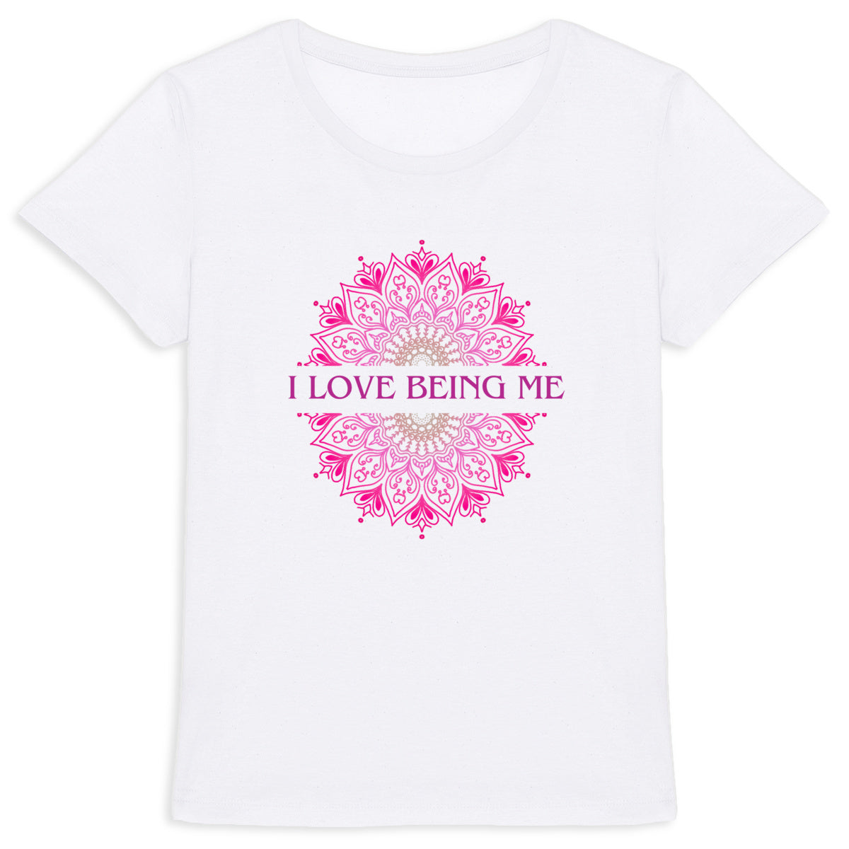 I Love Being Me Mandala: Women's T-Shirt