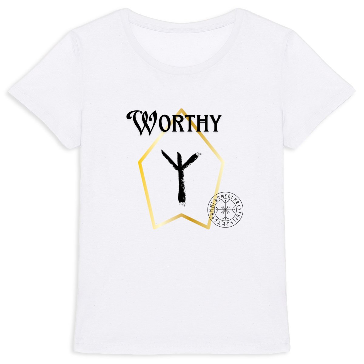 Worthy Viking Rune: Women's T-Shirt