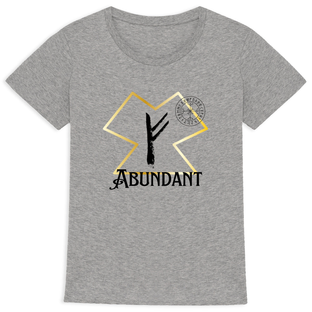 Abundant Viking Rune: Woman's T-shirt