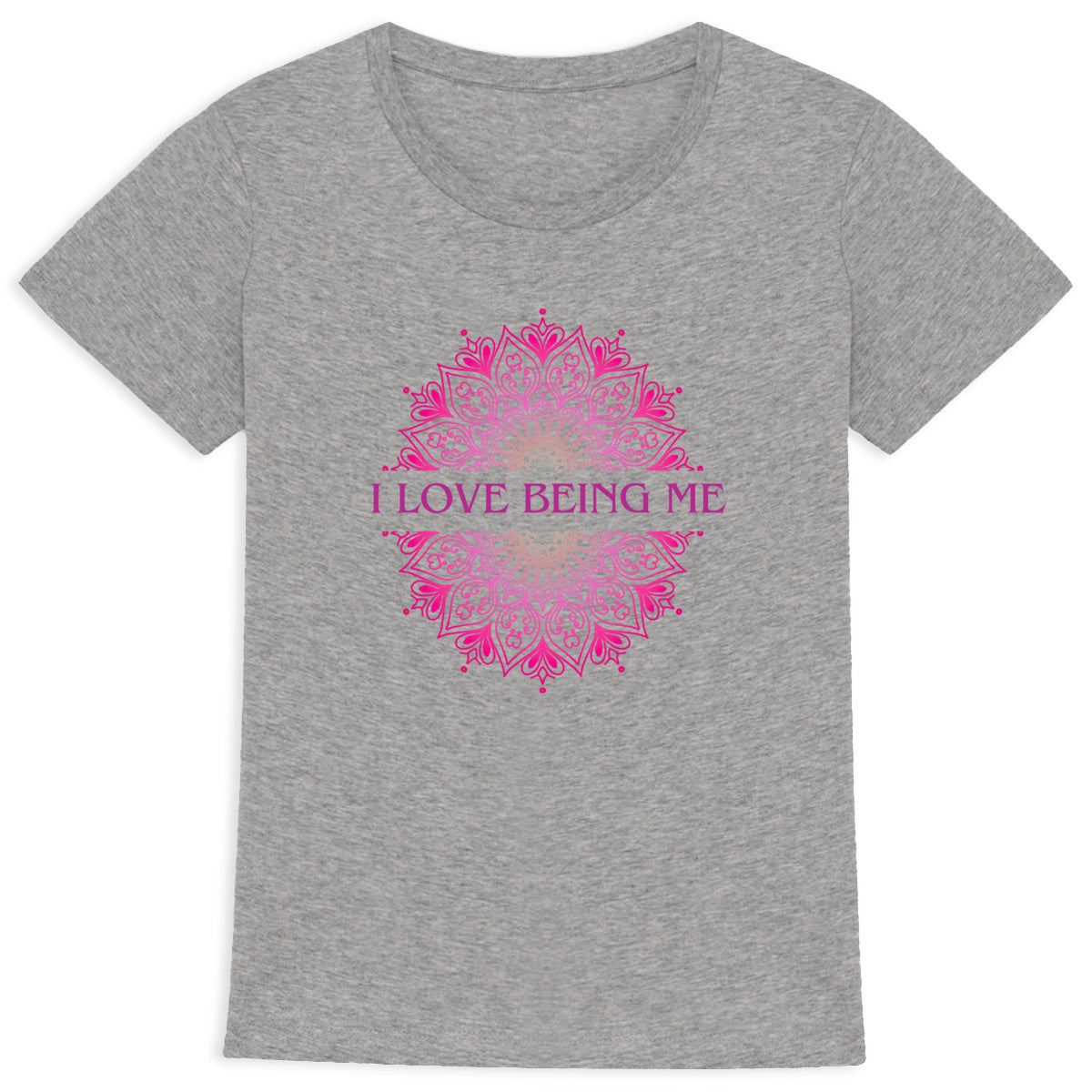 I Love Being Me Mandala: Women's T-Shirt