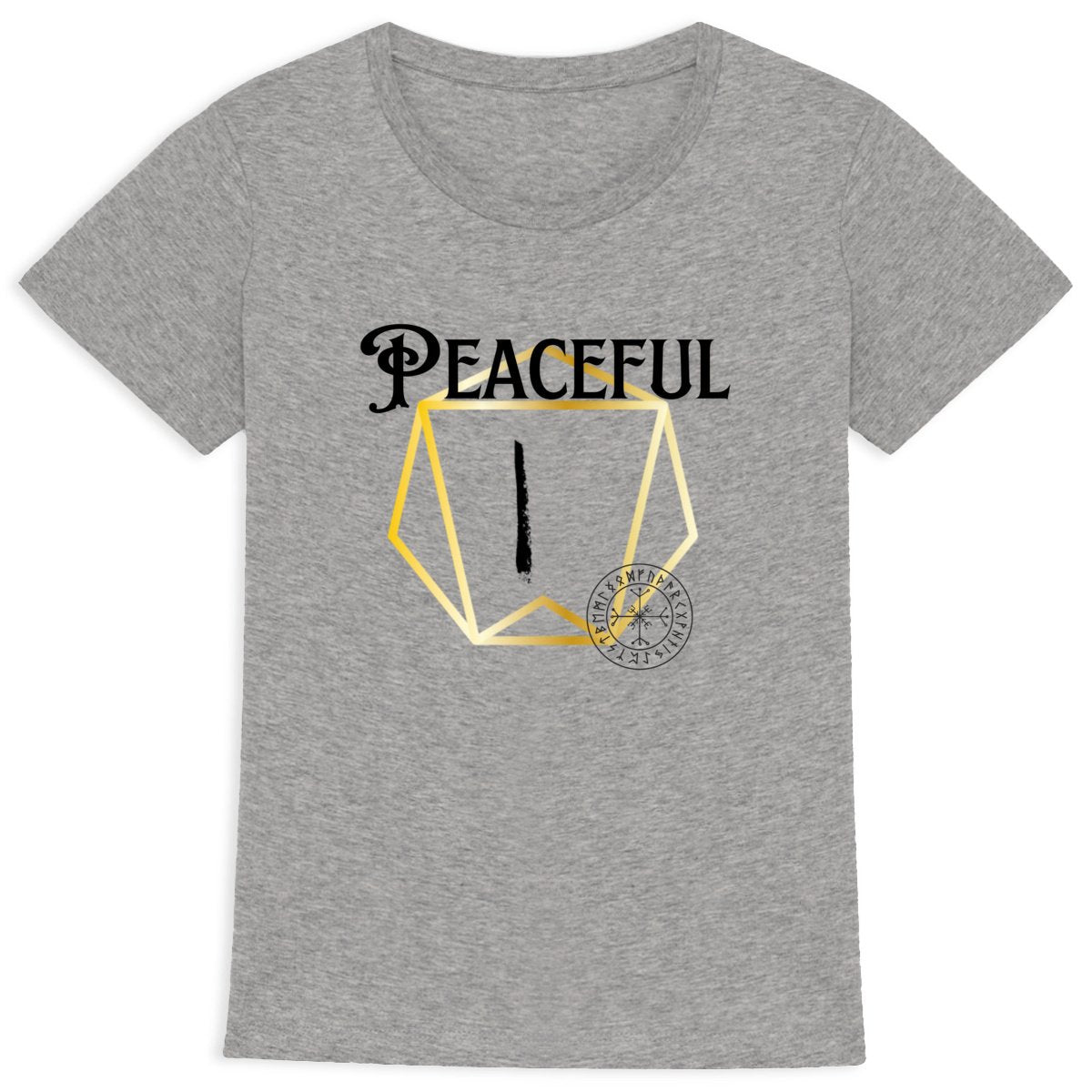 Peaceful Viking Rune: Woman's T-Shirt