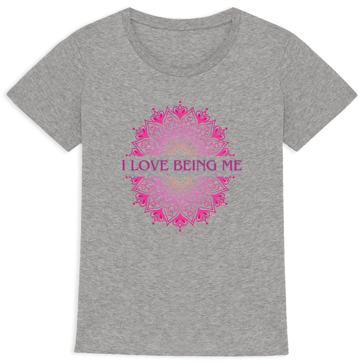 I Love Being Me Mandala: Women's T-Shirt