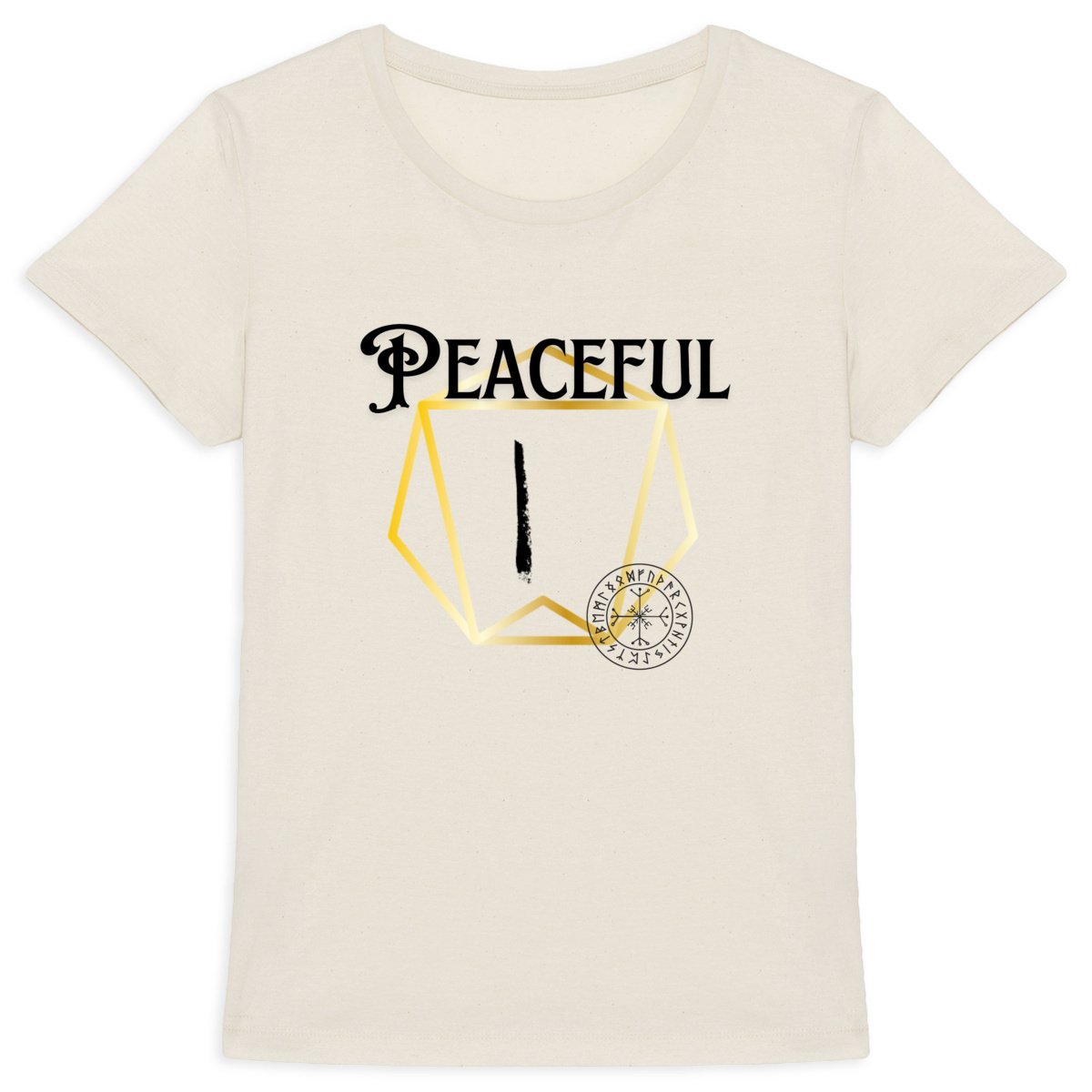 Peaceful Viking Rune: Woman's T-Shirt