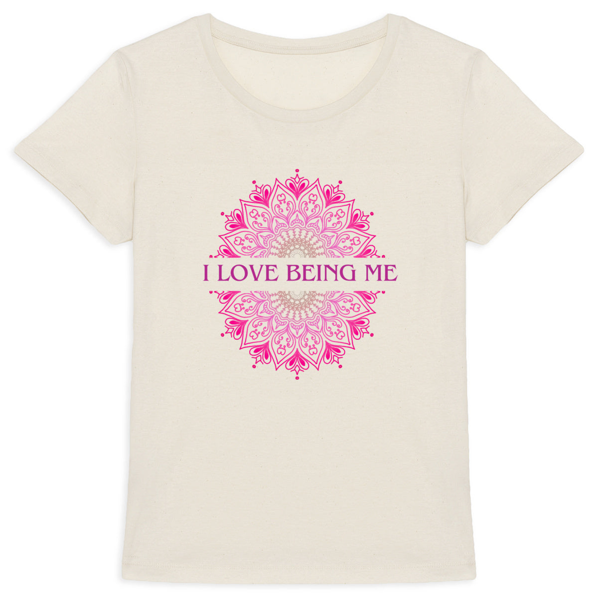 I Love Being Me Mandala: Women's T-Shirt