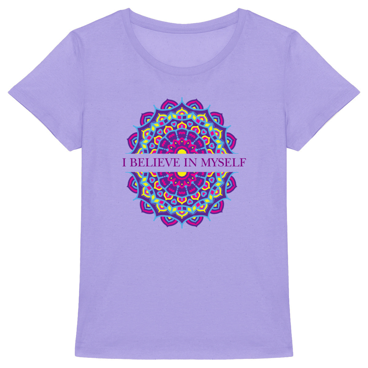 I Believe In Myself Mandala: Woman's T-shirt