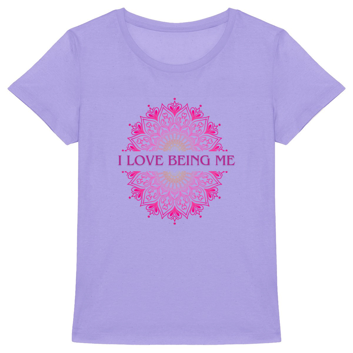 I Love Being Me Mandala: Women's T-Shirt