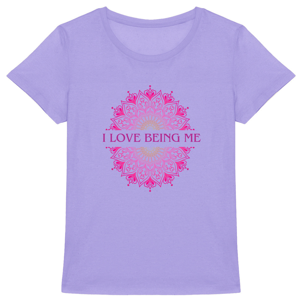 I Love Being Me Mandala: Women's T-Shirt