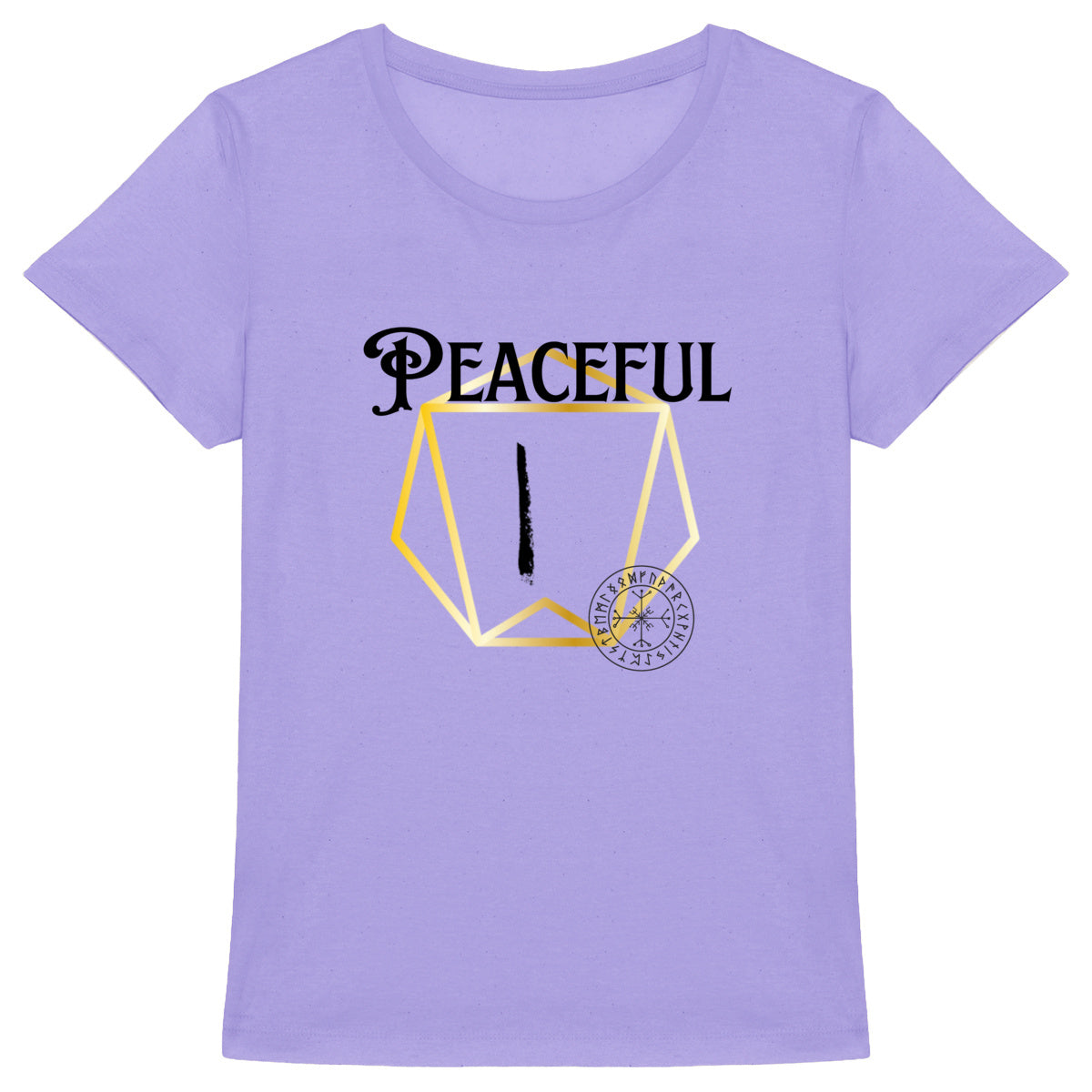 Peaceful Viking Rune: Woman's T-Shirt