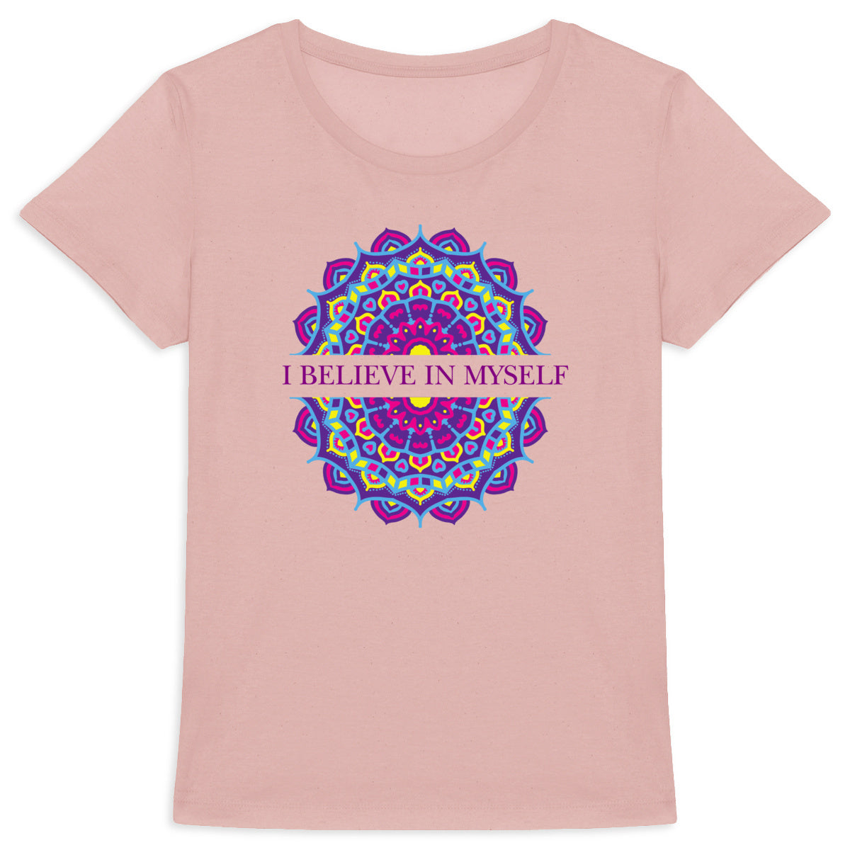 I Believe In Myself Mandala: Woman's T-shirt