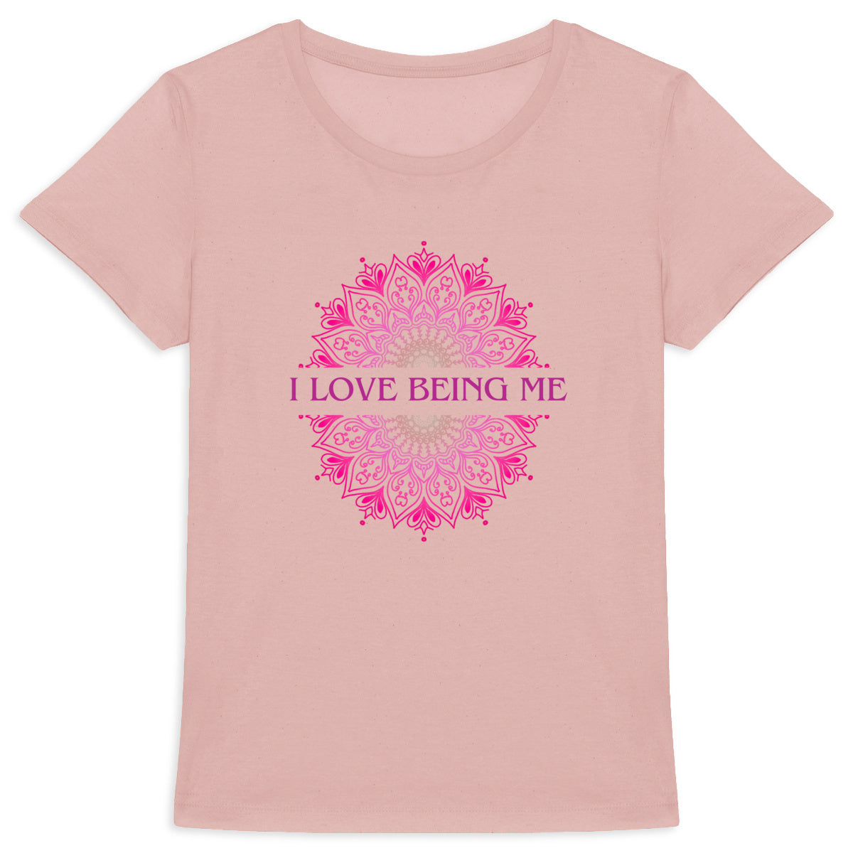 I Love Being Me Mandala: Women's T-Shirt