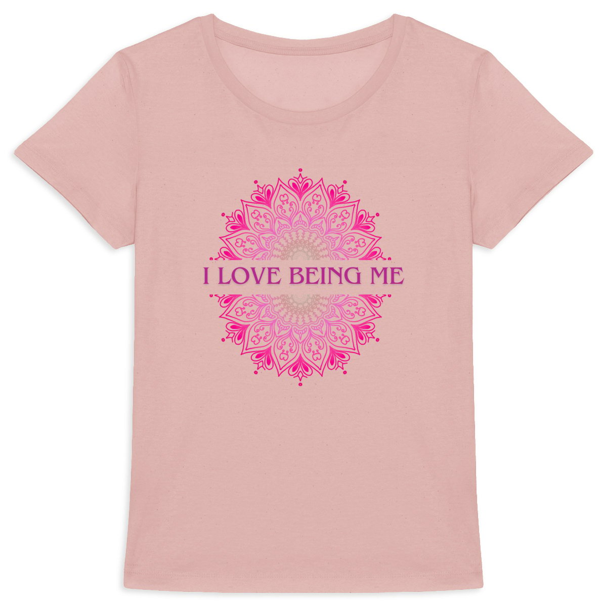 I Love Being Me Mandala: Women's T-Shirt