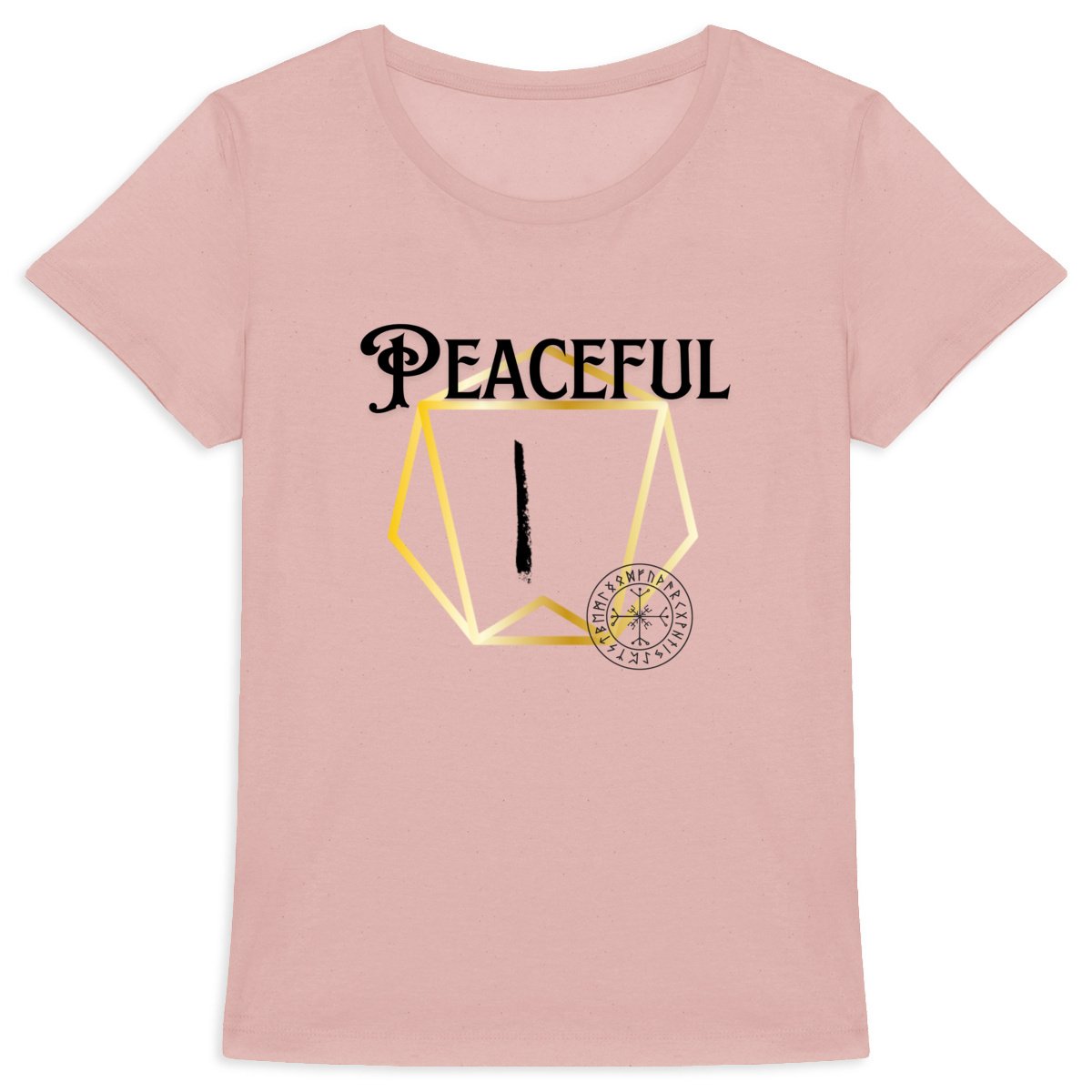 Peaceful Viking Rune: Woman's T-Shirt