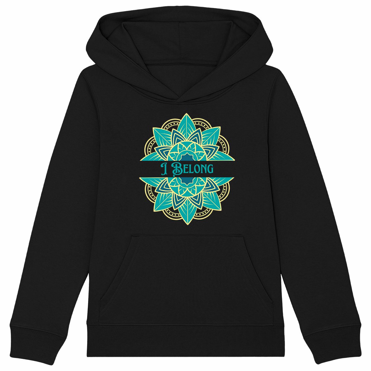 I Belong Mandala: Kid's Hoodie