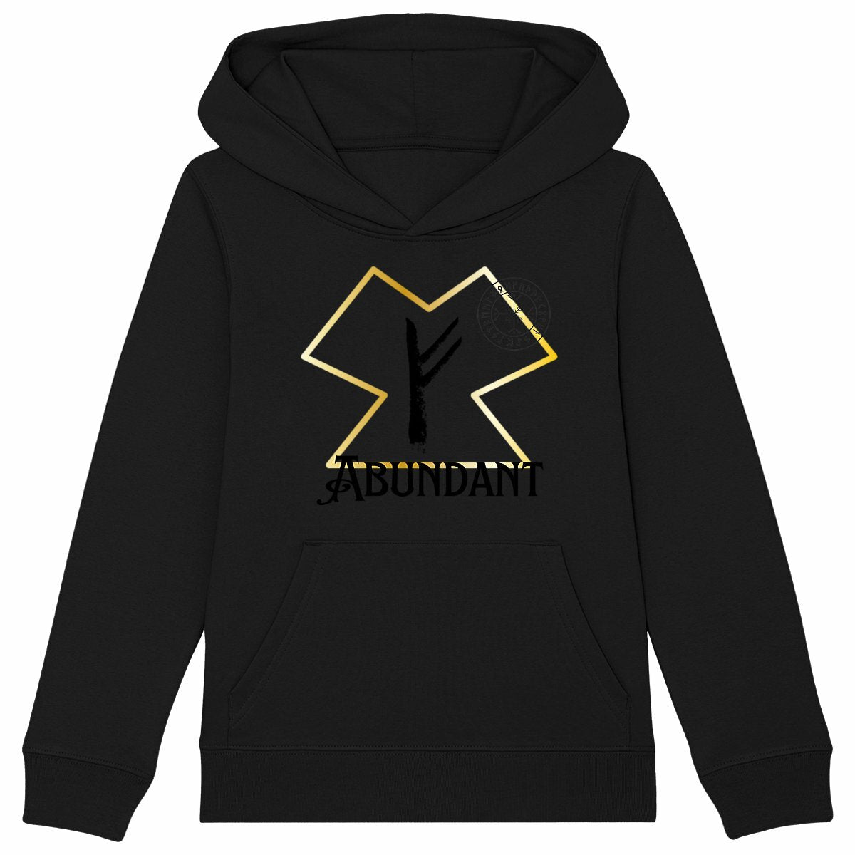 Abundant Viking Rune: Kid's Hoodie