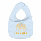 I Am Happy Baby Bib