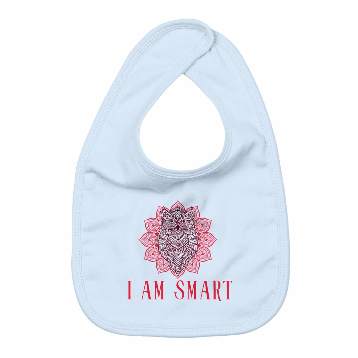 I Am Smart Baby Bib