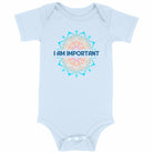 I Am Important Mandala: Baby Onesie