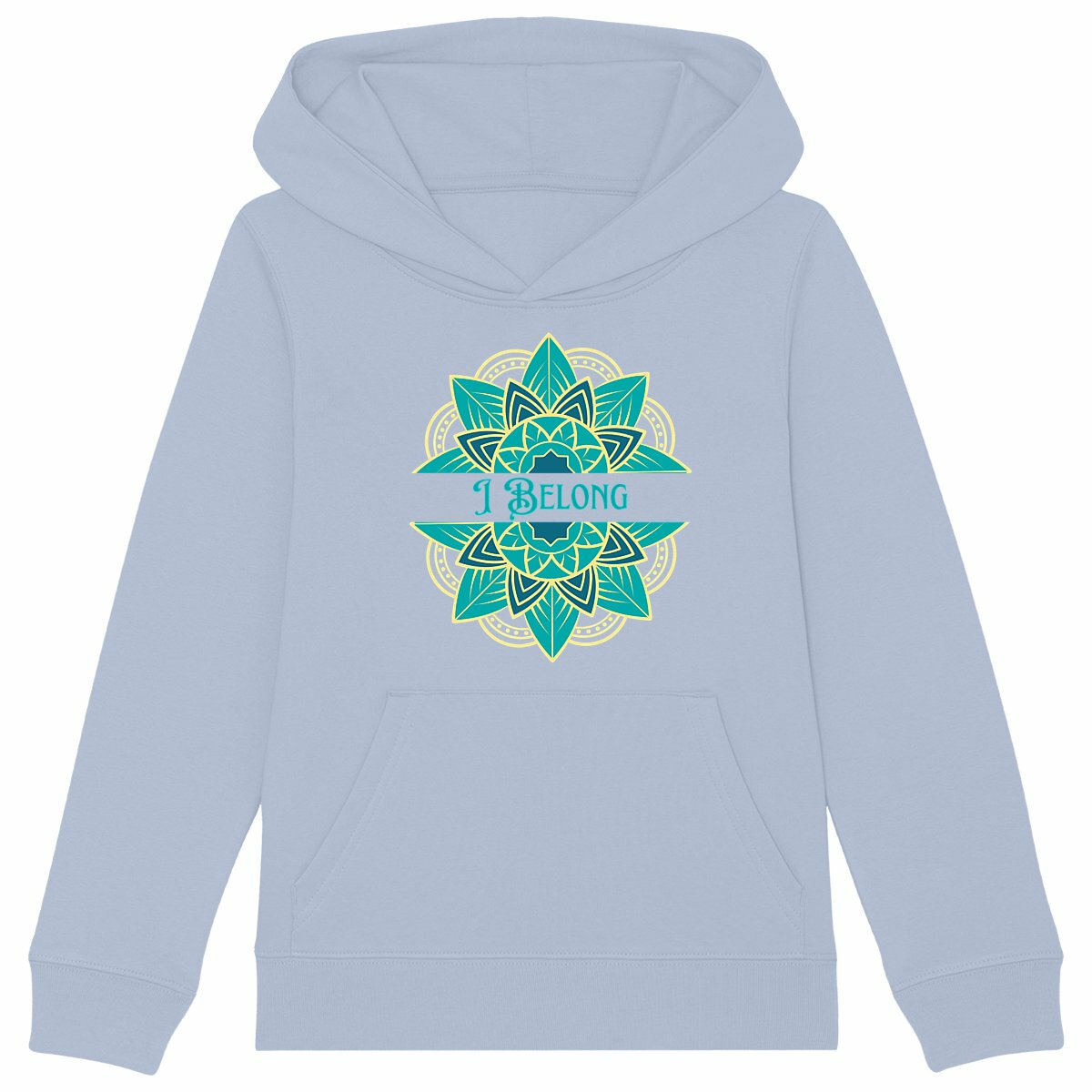 I Belong Mandala: Kid's Hoodie