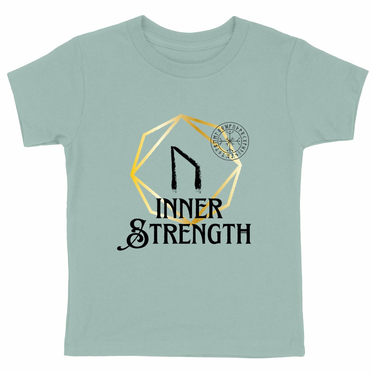 Inner Strength Viking Rune: Kid's T-Shirt