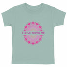 I Love Being Me Mandala: Kid's T-Shirt