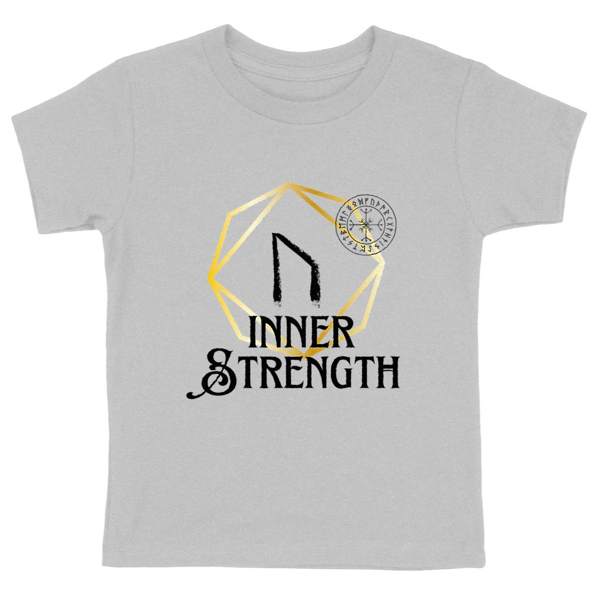 Inner Strength Viking Rune: Kid's T-Shirt