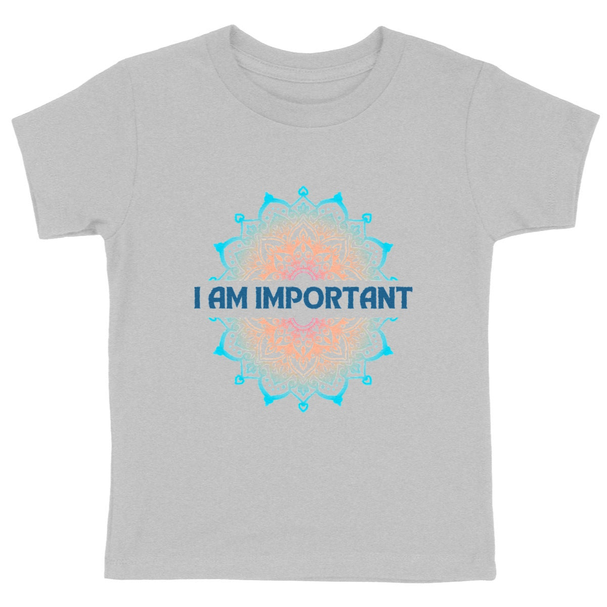 I Am Important Mandala: Kid's T-Shirt