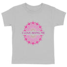 I Love Being Me Mandala: Kid's T-Shirt