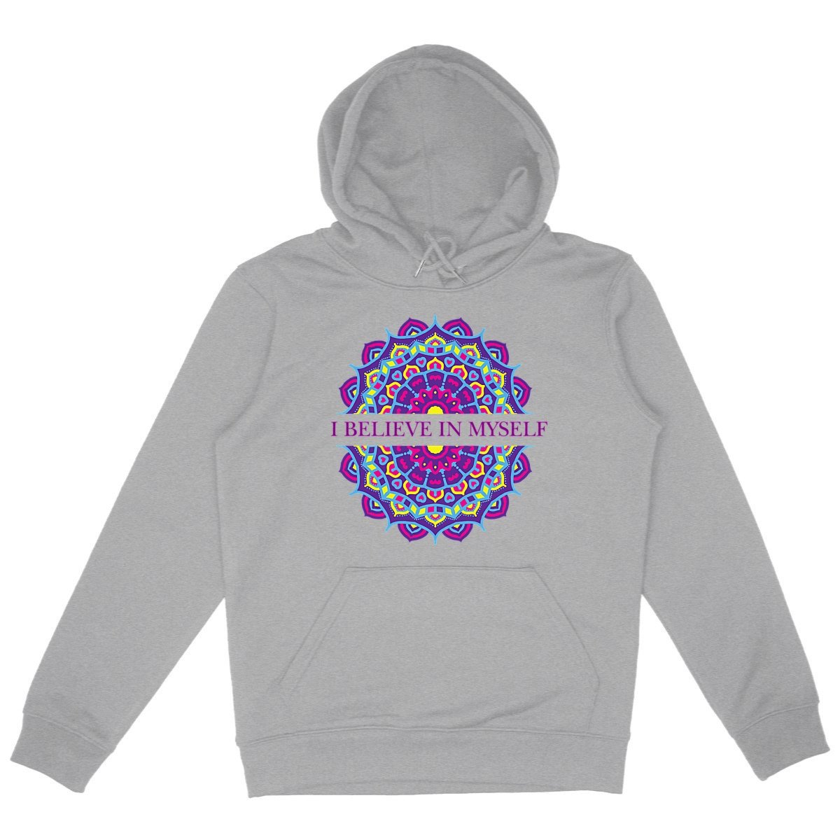 I Believe In Myself Mandala: Unisex Hoodie