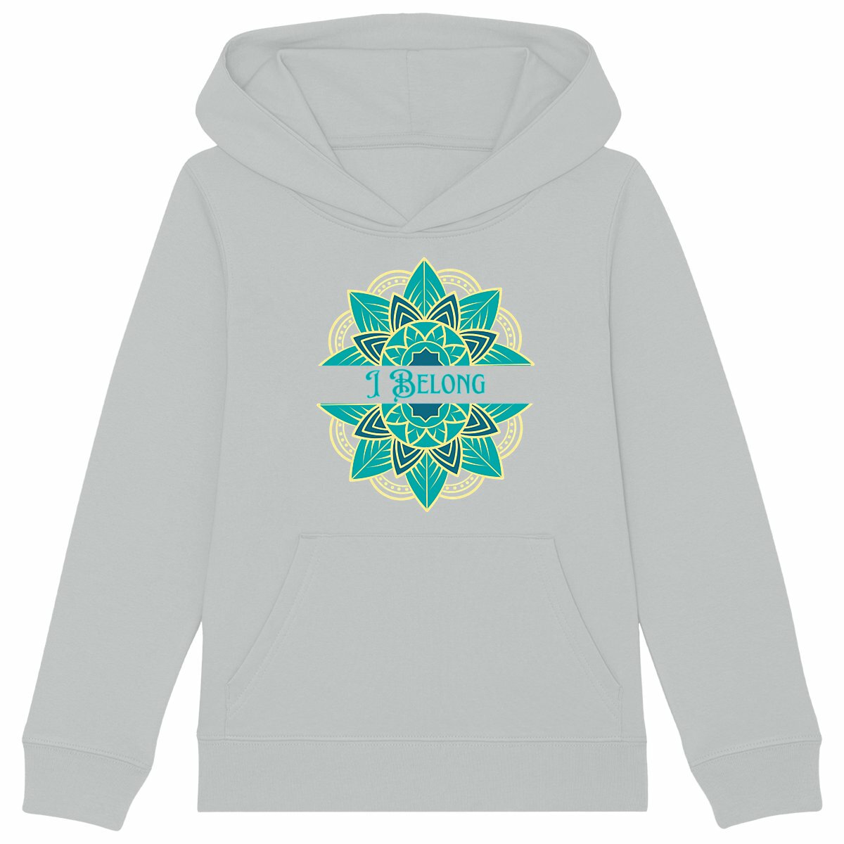 I Belong Mandala: Kid's Hoodie