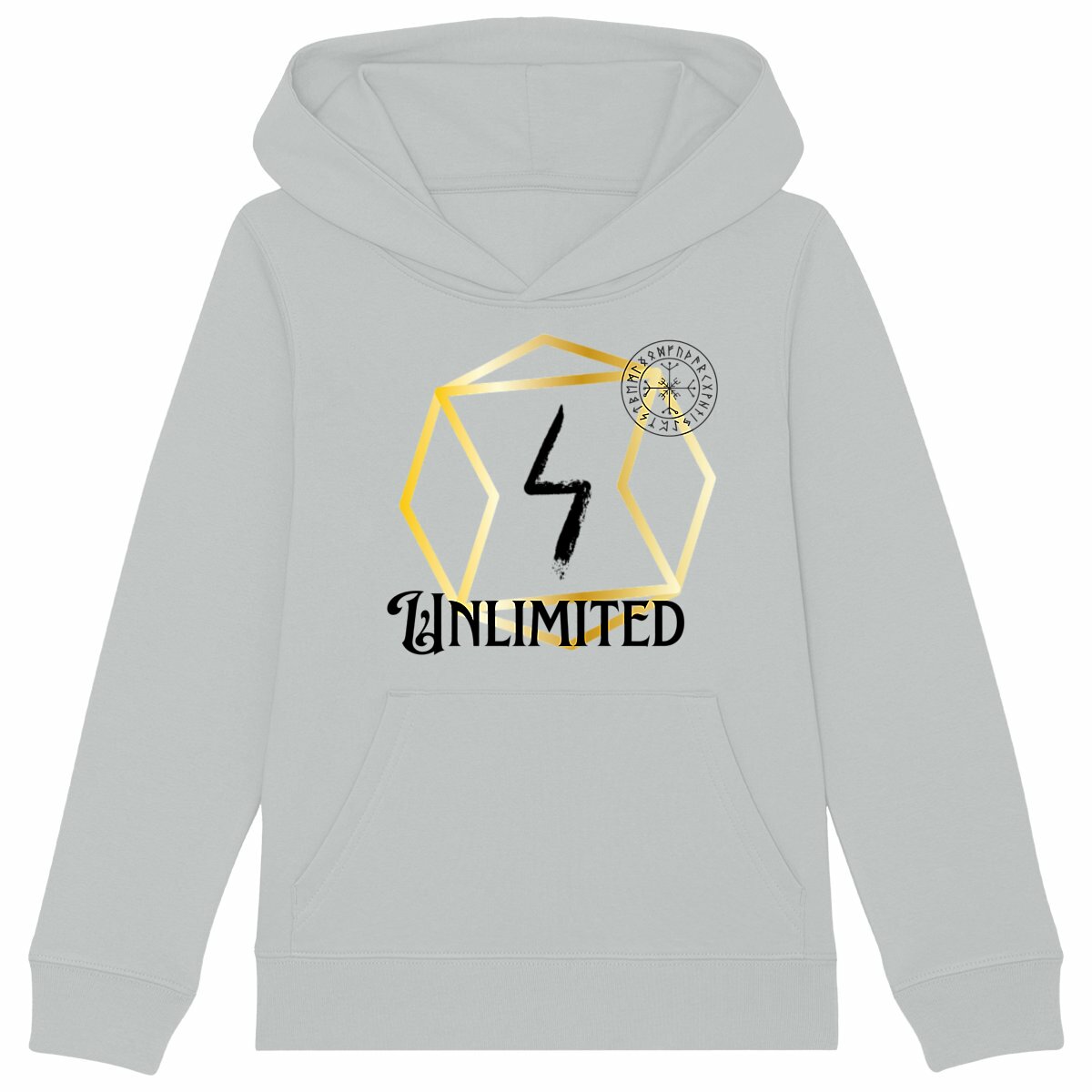 Unlimited Viking Rune: Kid's Hoodie