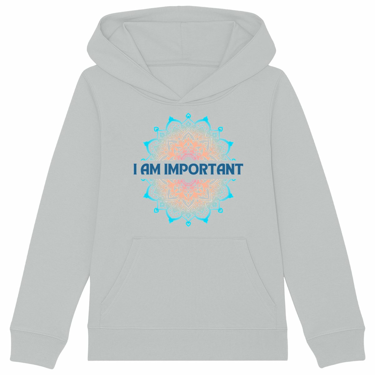 I Am Important Mandala: Kid's Hoodie