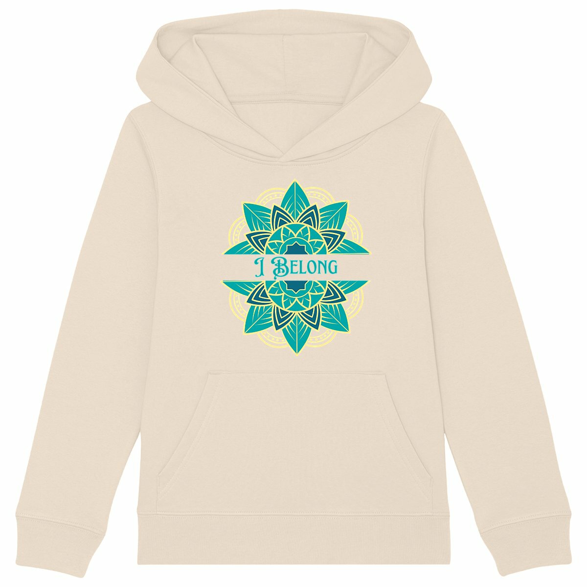 I Belong Mandala: Kid's Hoodie