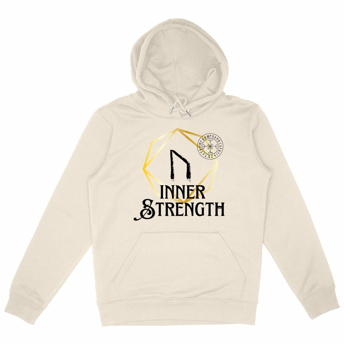 Inner Strength Viking Rune: Unisex Hoodie