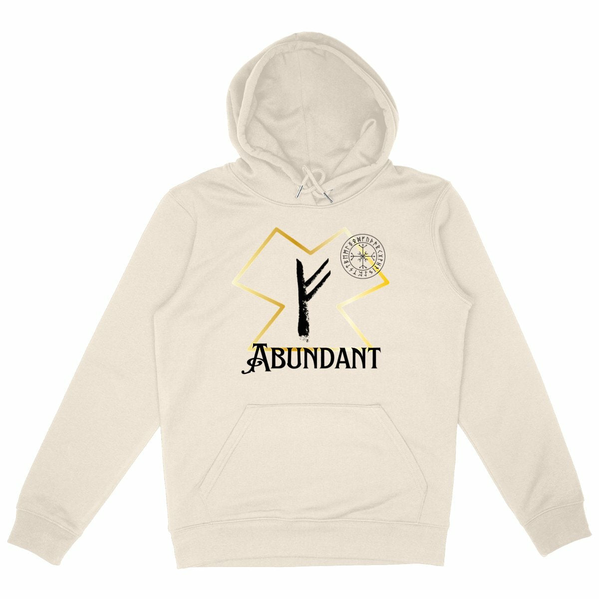 Abundant Viking Rune: Unisex Hoodie