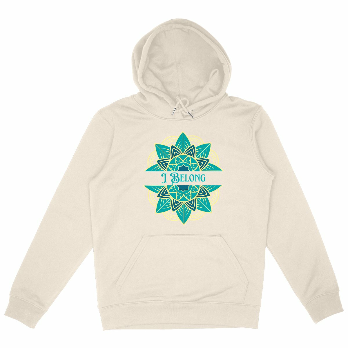 I Belong Mandala: Unisex Hoodie