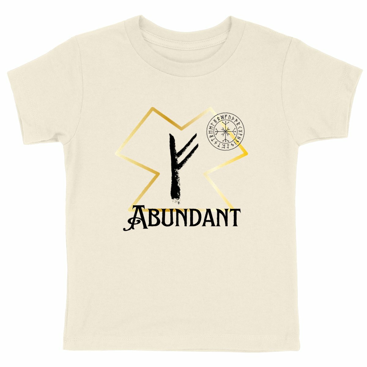 Abundant Viking Rune: Kid's T-shirt