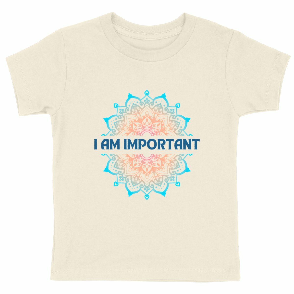 I Am Important Mandala: Kid's T-Shirt