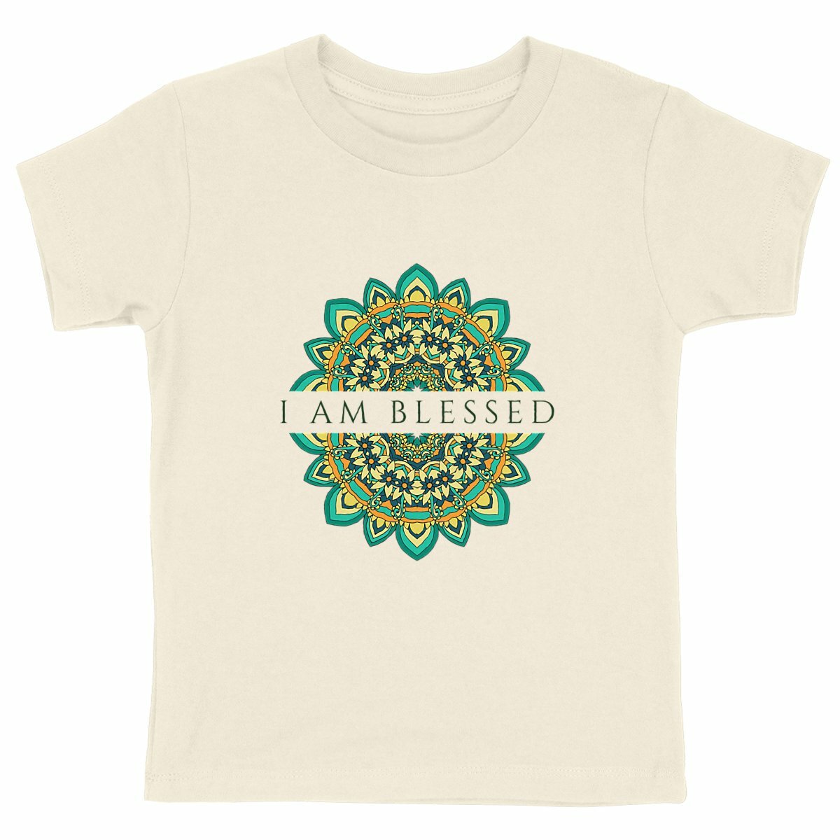 I Am Blessed Mandala: Kid's T-shirt