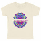 I Believe In Myself Mandala: Kid's T-Shirt